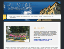 Tablet Screenshot of fallstone.net